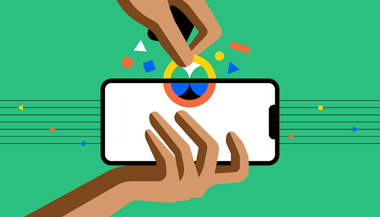 Crypto wallet illustration